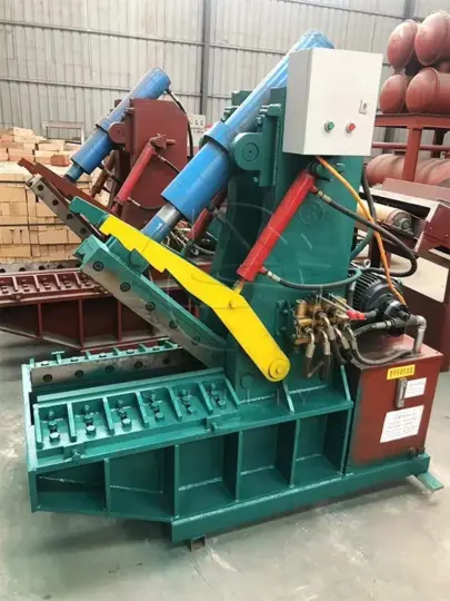 hydraulic tire cutter