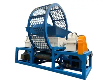 tire shredder machine
