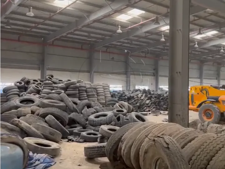 Qatar client's tire recycling factory
