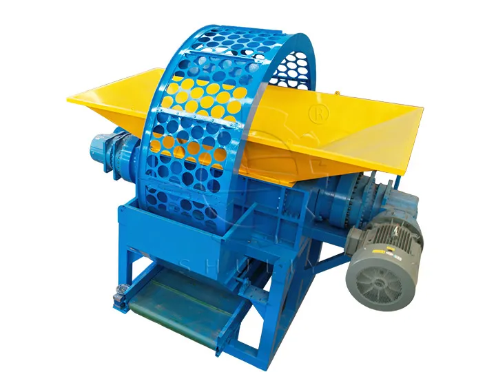 industrial tire shredder