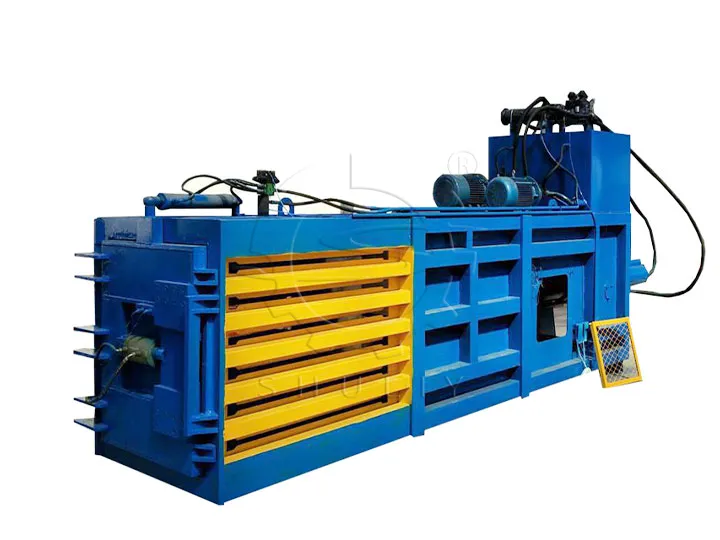tire baler machine