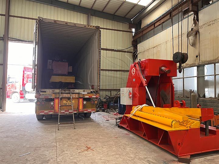 OTR tire cutter for sale to indonesia