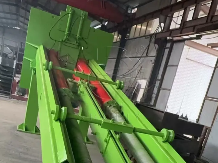 OTR tire wire removal equipment