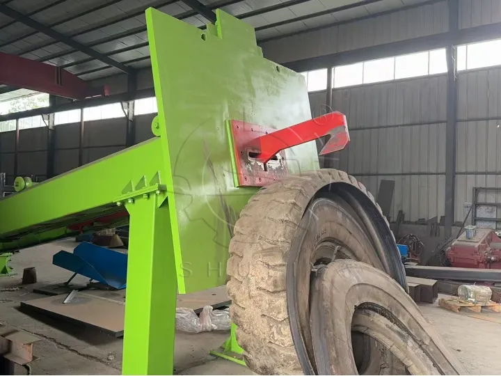 машина для удаления проволоки с обода шины