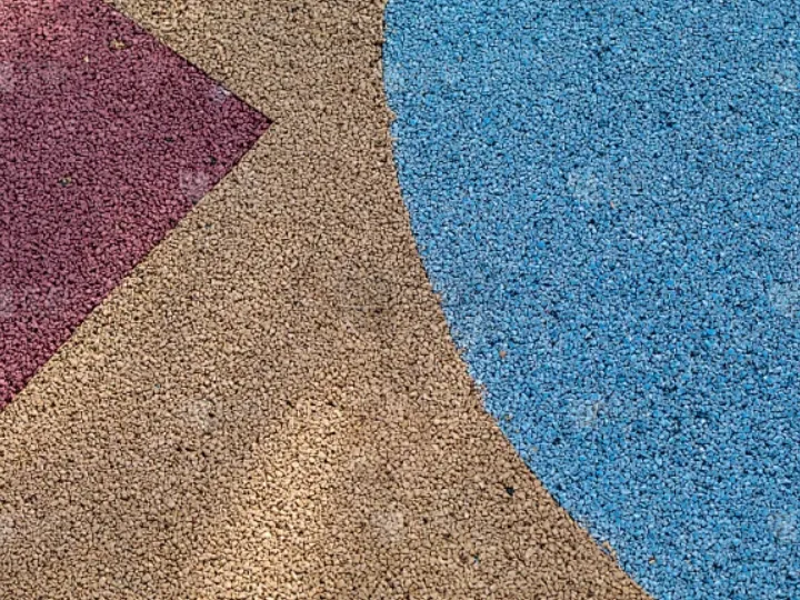 rubber granule playground flooring