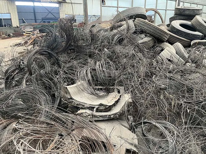 Rendering of the wire drawing machine in operation