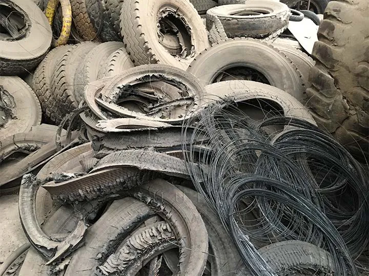 Separation of the steel ring from the rubber